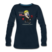 Load image into Gallery viewer, Ice Scream - Mini Rod Long-Sleeve T-Shirt (Womens) - deep navy