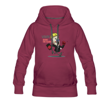 Load image into Gallery viewer, Ice Scream - Mini Rod Hoodie (Womens) - burgundy