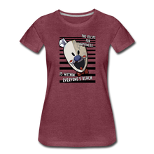 Load image into Gallery viewer, Ice Scream - Joseph Rod T-Shirt (Womens) - heather burgundy