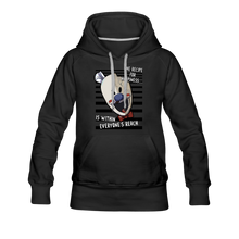 Load image into Gallery viewer, Ice Scream - Joseph Rod Hoodie (Womens) - black