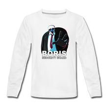Load image into Gallery viewer, Ice Scream - Boris Security Guard Long-Sleeve T-Shirt - white