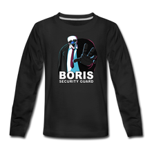 Load image into Gallery viewer, Ice Scream - Boris Security Guard Long-Sleeve T-Shirt - black