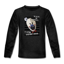 Load image into Gallery viewer, Ice Scream - Joseph Rod Long-Sleeve T-Shirt - charcoal gray