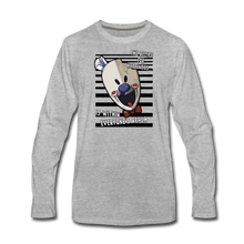 Load image into Gallery viewer, Ice Scream - Joseph Rod Long-Sleeve T-Shirt (Mens) - heather gray