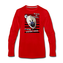 Load image into Gallery viewer, Ice Scream - Joseph Rod Long-Sleeve T-Shirt (Mens) - red