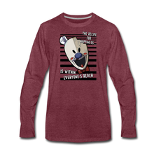 Load image into Gallery viewer, Ice Scream - Joseph Rod Long-Sleeve T-Shirt (Mens) - heather burgundy