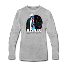 Load image into Gallery viewer, Ice Scream - Boris Security Guard Long-Sleeve T-Shirt (Mens) - heather gray