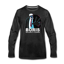 Load image into Gallery viewer, Ice Scream - Boris Security Guard Long-Sleeve T-Shirt (Mens) - charcoal gray