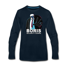 Load image into Gallery viewer, Ice Scream - Boris Security Guard Long-Sleeve T-Shirt (Mens) - deep navy