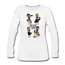 Load image into Gallery viewer, Ice Scream - The Mini Rods Long-Sleeve T-Shirt (Womens) - white