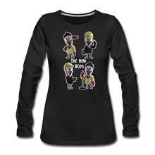 Load image into Gallery viewer, Ice Scream - The Mini Rods Long-Sleeve T-Shirt (Womens) - black