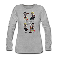 Load image into Gallery viewer, Ice Scream - The Mini Rods Long-Sleeve T-Shirt (Womens) - heather gray