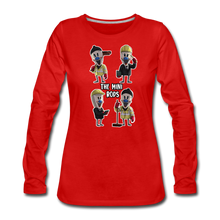 Load image into Gallery viewer, Ice Scream - The Mini Rods Long-Sleeve T-Shirt (Womens) - red