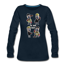 Load image into Gallery viewer, Ice Scream - The Mini Rods Long-Sleeve T-Shirt (Womens) - deep navy