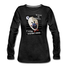 Load image into Gallery viewer, Ice Scream - Joseph Rod Long-Sleeve T-Shirt (Womens) - charcoal gray