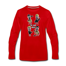 Load image into Gallery viewer, Ice Scream - The Mini Rods Long-Sleeve T-Shirt (Mens) - red