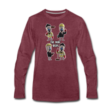 Load image into Gallery viewer, Ice Scream - The Mini Rods Long-Sleeve T-Shirt (Mens) - heather burgundy