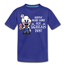 Load image into Gallery viewer, Ice Scream Fun T-Shirt - royal blue
