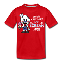 Load image into Gallery viewer, Ice Scream Fun T-Shirt - red

