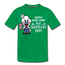 Load image into Gallery viewer, Ice Scream Fun T-Shirt - kelly green
