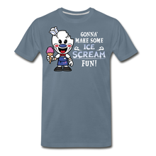 Load image into Gallery viewer, Ice Scream Fun T-Shirt (Mens) - steel blue
