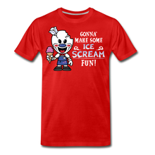 Load image into Gallery viewer, Ice Scream Fun T-Shirt (Mens) - red
