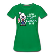 Load image into Gallery viewer, Ice Scream Fun T-Shirt (Womens) - kelly green
