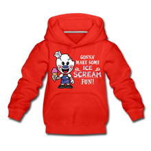 Load image into Gallery viewer, Ice Scream Fun Hoodie - red
