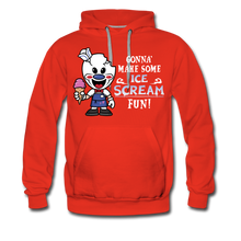 Load image into Gallery viewer, Ice Scream Fun Hoodie (Mens) - red
