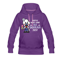 Load image into Gallery viewer, Ice Scream Fun Hoodie (Womens) - purple
