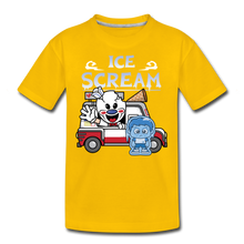 Load image into Gallery viewer, Ice Scream Truck T-Shirt - sun yellow
