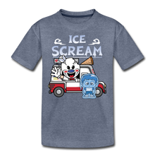 Load image into Gallery viewer, Ice Scream Truck T-Shirt - heather blue
