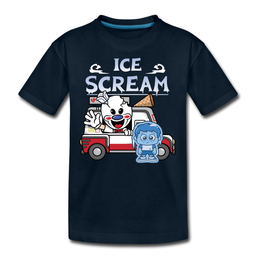 Ice Scream Truck T-Shirt - deep navy