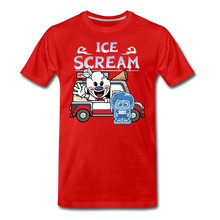Load image into Gallery viewer, Ice Scream Truck T-Shirt (Mens) - red
