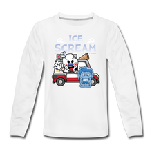 Load image into Gallery viewer, Ice Scream Truck Long-Sleeve T-Shirt - white
