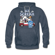 Load image into Gallery viewer, Ice Scream Truck Hoodie (Mens) - heather denim
