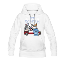 Load image into Gallery viewer, Ice Scream Truck Hoodie (Womens) - white
