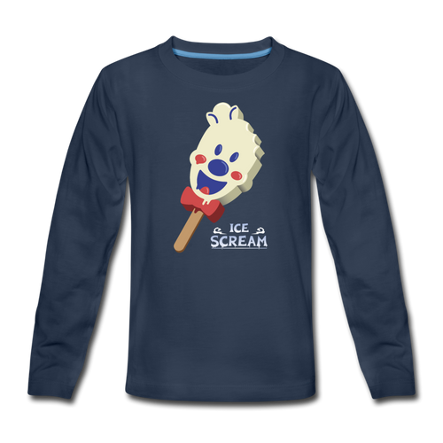 Ice Scream Pop Long-Sleeve T-Shirt - navy