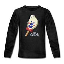 Load image into Gallery viewer, Ice Scream Pop Long-Sleeve T-Shirt - charcoal gray
