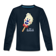 Load image into Gallery viewer, Ice Scream Pop Long-Sleeve T-Shirt - deep navy
