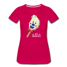 Load image into Gallery viewer, Ice Scream Pop T-Shirt (Womens) - dark pink
