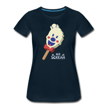 Load image into Gallery viewer, Ice Scream Pop T-Shirt (Womens) - deep navy
