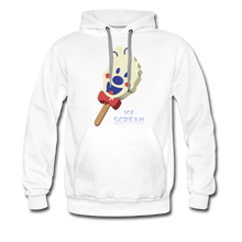 Load image into Gallery viewer, Ice Scream Pop Hoodie (Mens) - white

