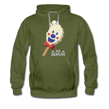Load image into Gallery viewer, Ice Scream Pop Hoodie (Mens) - olive green
