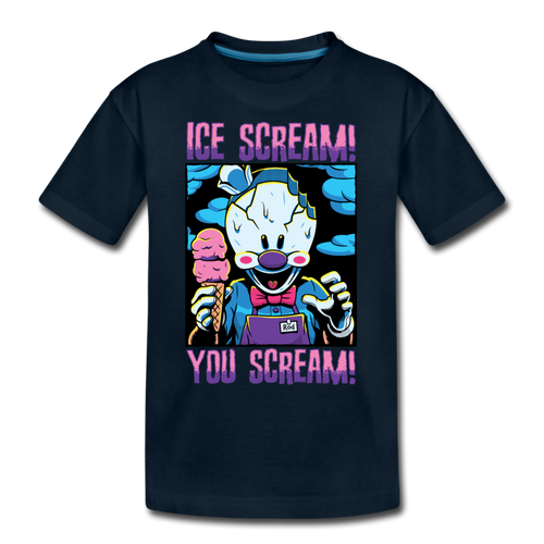Ice Scream You Scream T-Shirt - deep navy