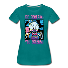 Load image into Gallery viewer, Ice Scream You Scream T-Shirt (Womens) - teal
