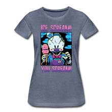 Load image into Gallery viewer, Ice Scream You Scream T-Shirt (Womens) - heather blue
