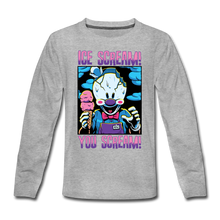 Load image into Gallery viewer, Ice Scream You Scream Long-Sleeve T-Shirt - heather gray

