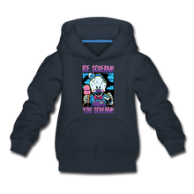 Load image into Gallery viewer, Ice Scream You Scream Hoodie - navy
