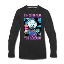 Load image into Gallery viewer, Ice Scream You Scream Long-Sleeve T-Shirt (Mens) - black
